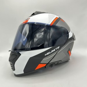 کلاه کاسکت فک متحرک IBK مدل THUNDER JERK