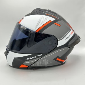 کلاه کاسکت فک متحرک IBK مدل THUNDER JERK