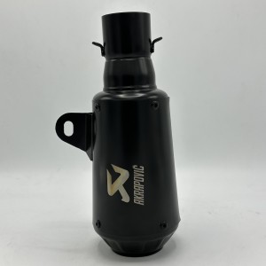اگزوز  قهرمانی موتورسیکلت AKRAPOVIC باطومی کوتاه مدل BLACK
