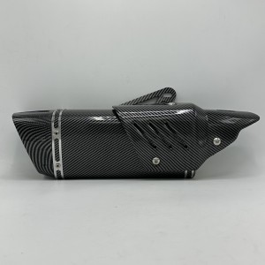 اگزوز  قهرمانی موتورسیکلت AKRAPOVIC کاور کربن مدل FULL CARBON