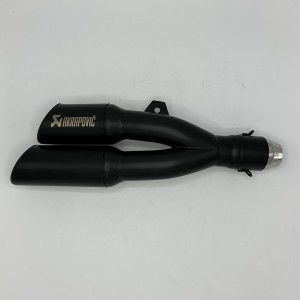 اگزوز  قهرمانی موتورسیکلت AKRAPOVIC دولول مدل BLACK