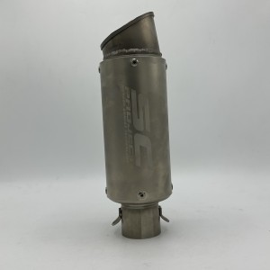 اگزوز قهرمانی موتورسیکلت SC دهن گشاد مدل SILVER