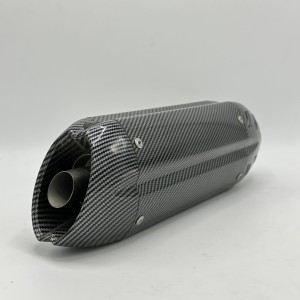 اگزوز قهرمانی موتورسیکلت دهن ماهی مدل CARBON