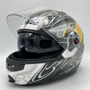 کلاه کاسکت فک متحرک LS2 FF370 مدل GOLDWING