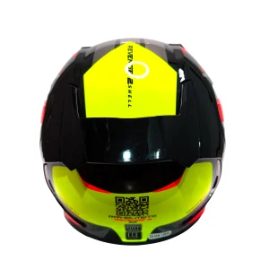 کلاه کاسکت فک ثابت ام تی MT مدل Barcode