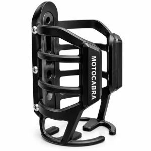 نگهدارنده لیوان و قمقمه موتورسیکلت مدل Motocabra - بدنه CNC آلومینیومی