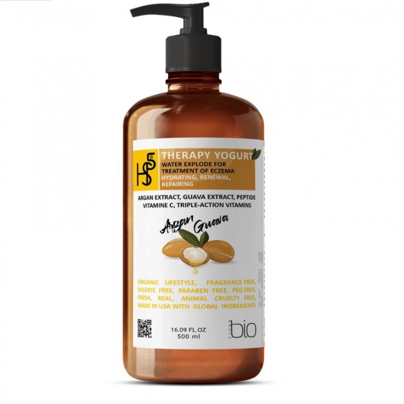 ماست بدن Hs5 مدل فوق آبرسان برای درمان اگزما رایحه آرگان