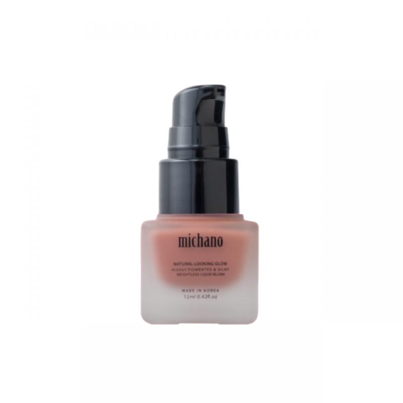 رژگونه میچانو مدل مایعGlistening Peach حجم 12 میلی لیتر