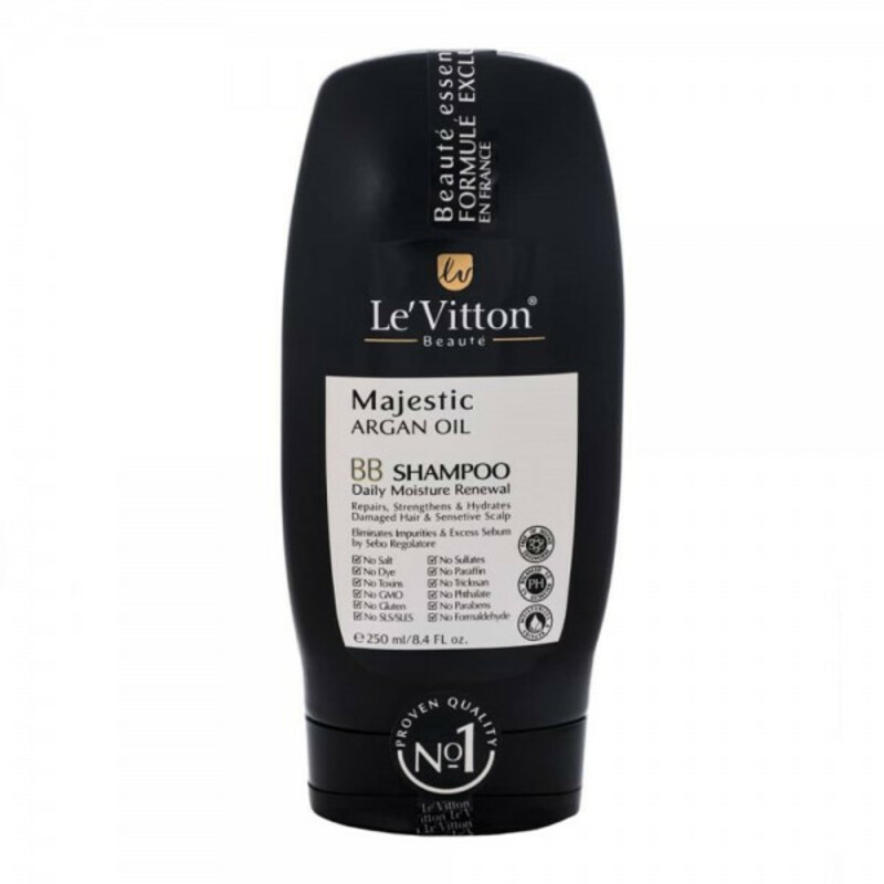 شامپو تقویت کننده مو لویتون مدل BB حجم 250 میلی لیتر