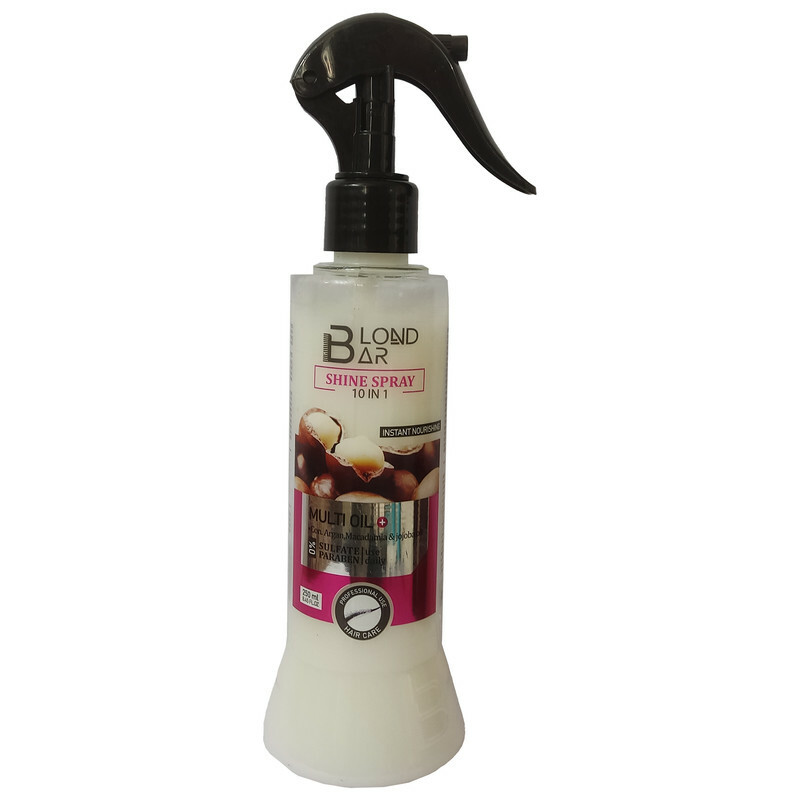 اسپری مو بلوند بار مدل multi oil حجم 250 میلی لیتر