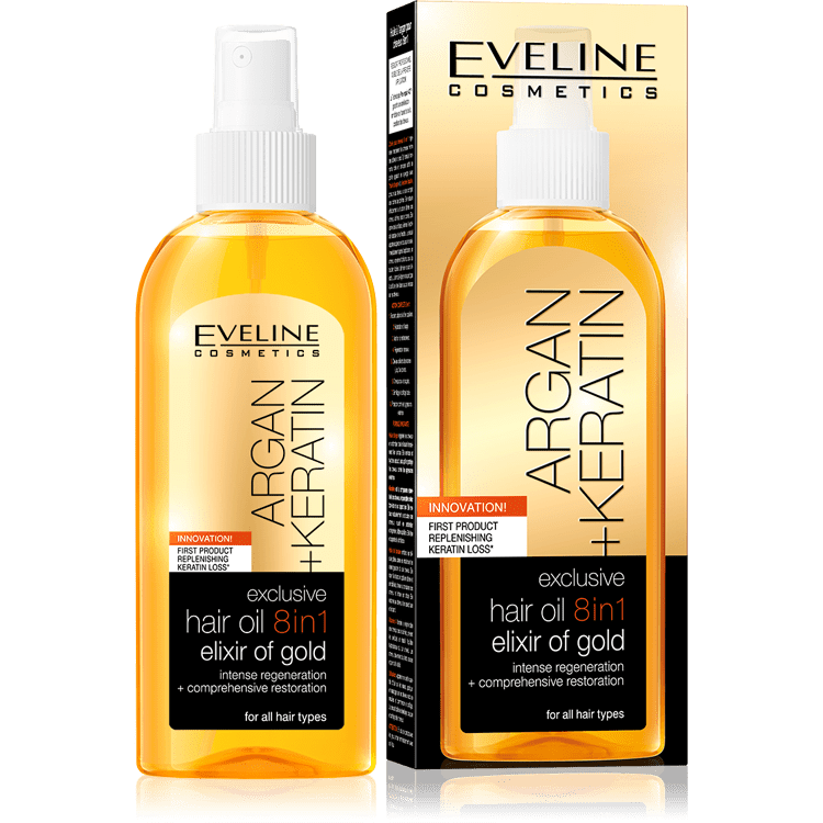 سرم آرگان کراتین اولاین مدل 8 در 1 ترمیم کننده حالت دهنده ضدوز حجم 150 میلی لیتر