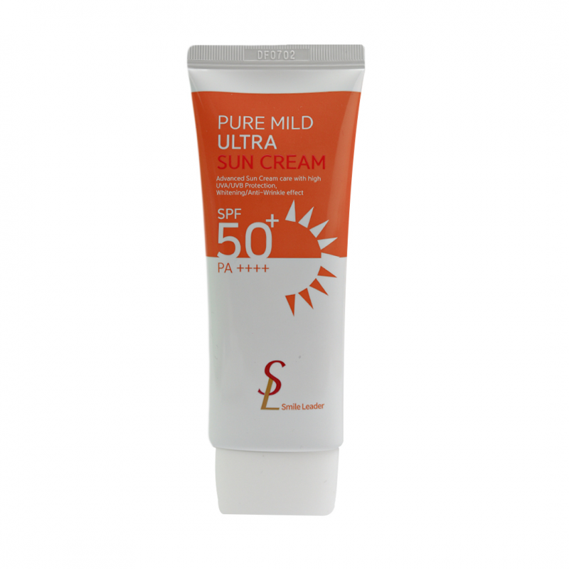 کرم ضدآفتاب  SPF 50 تون آپ SL مدل PURE MILD ضدقرمزی و ضدحساسیت حجم 60 میلی لیتر