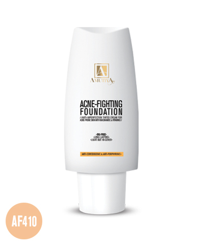 کرم پودر آموتیا  مدل آنتی آکنه  شماره AF410 حجم 30 میلی لیتر