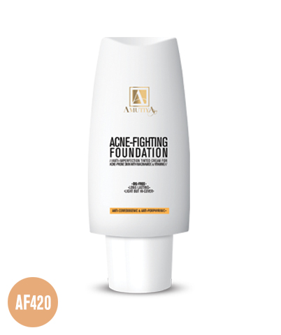 کرم پودر آموتیا  مدل آنتی آکنه  شماره AF420 حجم 30 میلی لیتر