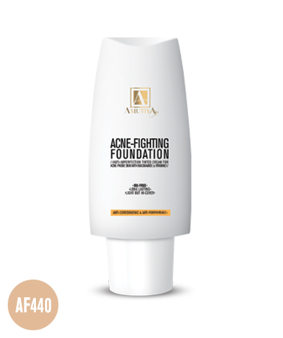 کرم پودر آموتیا  مدل آنتی آکنه  شماره AF440 حجم 30 میلی لیتر