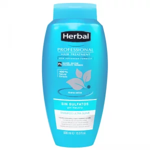 شامپو آبرسان هربال مدل بازسازی کننده حجم 500 میلی لیتر