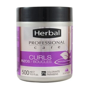 ماسک مو هربال مدل Curl حجم 500 میلی لیتر