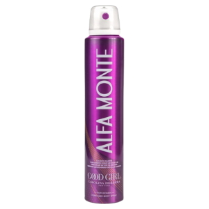 اسپری بدن زنانه آلفا مونته مدل GOOD GIRL حجم 200 میلی لیتر