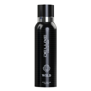 اسپری بادی پرفیوم مردانه دلوکس مدل WILD حجم ۱۲۰ میلی لیتر