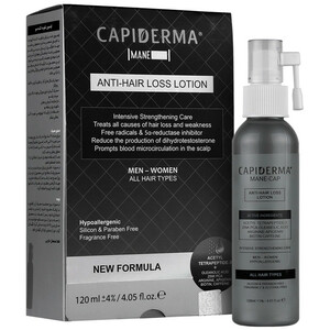 لوسیون ضدریزش و تقویت کننده مو کپیدرما مدل new formula حجم 120 میلی لیتر