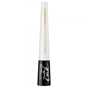 خط چشم مشکی طلایی میبیلین مدل BLACK GOLD GLITTER