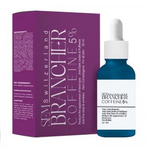 سرم دور چشم سم برنشر مدل انواع دورچشم حاوی کافئین 5 درصد مناسب تیرگی پف چروک دورچشم حجم 30 میلی لیتر