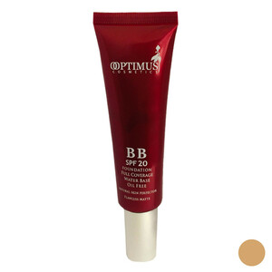 کرم پودر BB cream اپتیموس  B306 مدل  SPF 20 پایه آب بدون چربی حجم 55 میلی لیتر