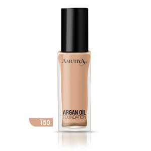 کرم پودر آموتیا  مدل روغن آرگان شماره T50 حجم 30 میلی لیتر