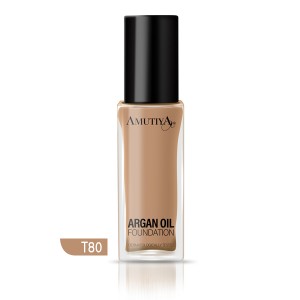 کرم پودر آموتیا  مدل روغن آرگان شماره T80 حجم 30 میلی لیتر