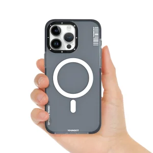 کاور یانگ کیت مدل مشکی Clear magsafe مناسب برای گوشی موبایل اپل iphone 13promax