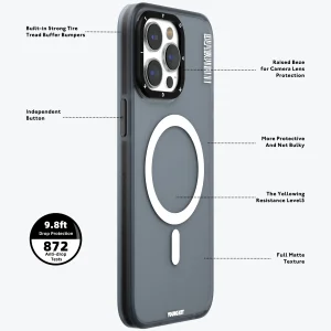 کاور یانگ کیت مدل مشکی Clear magsafe مناسب برای گوشی موبایل اپل iphone 13promax