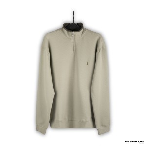 سویشرت یقه نیم زیپ