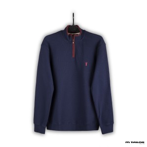 سویشرت یقه نیم زیپ