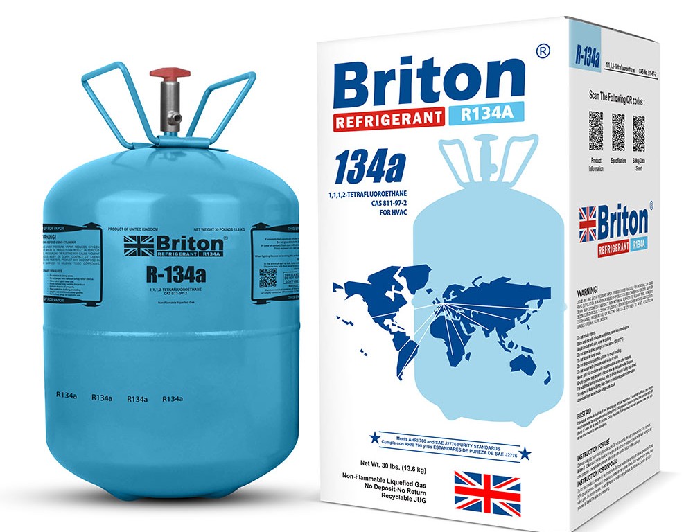 معرفی گاز مبرد R134a | همه چیز درباره R134a و مقایسه با R22 و R410A