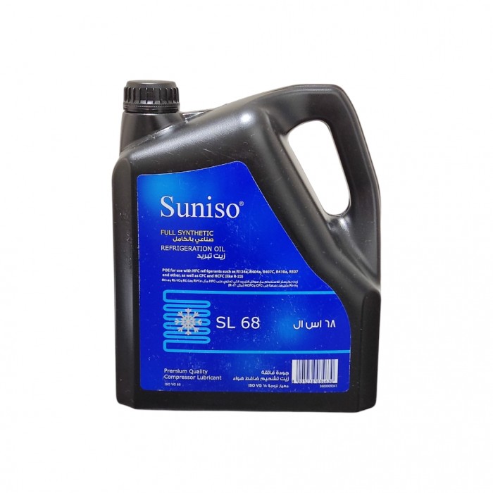روغن کمپرسور سانیسو Suniso SL68 – انتخاب حرفهای برای سیستمهای برودتی مدرن