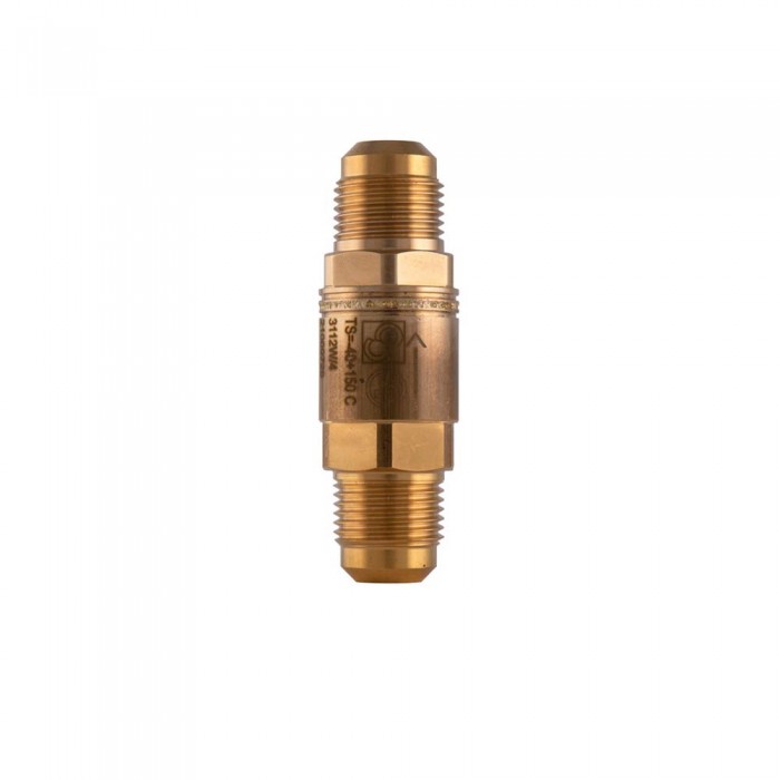 شیر یکطرفه مستقیم Castel  3112W/6 - سایز ۳/۴ اینچ