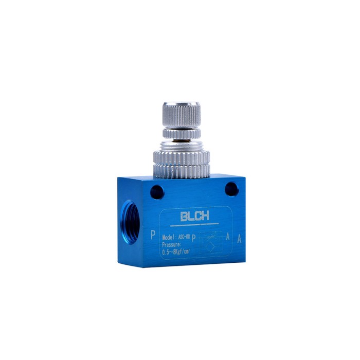 شیر کنترل دبی پنوماتیک  BLCH-سری ASC