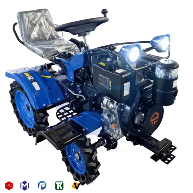 تیلر کولتیواتور ۴ چرخ اگرو ۱۲ اسب مدل AG001-2