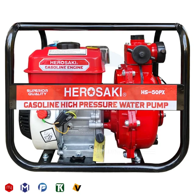 موتور پمپ ارتفاع بالا هیروساکی 2 اینچ 90 متری مدل HS-50PX