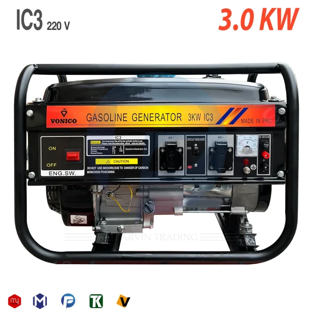 موتور برق بنزینی وونیکو مدل VONICO IC3