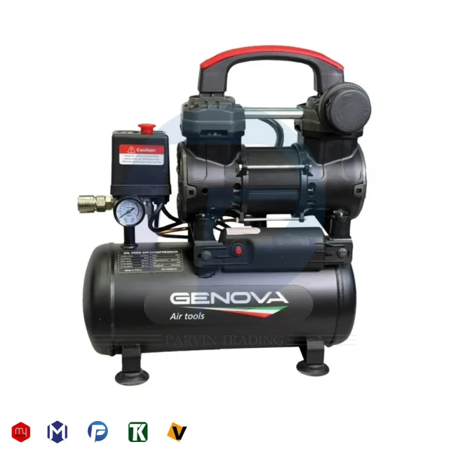 کمپرسور 10 لیتری سایلنت جنووا مدل 810BF10