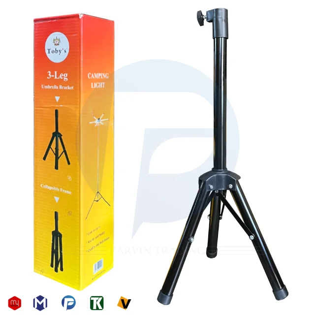 سه پایه تلسکوپی چراغ کمپینگ مدل 3-Leg