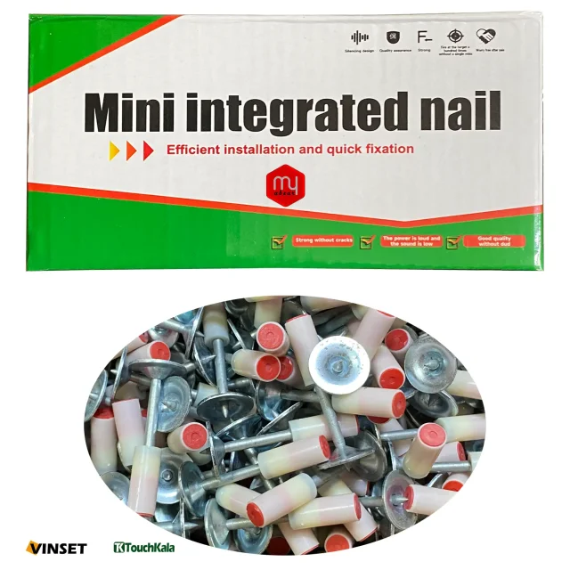 میخ چاشنی دار بسته 200 عددی 27MM