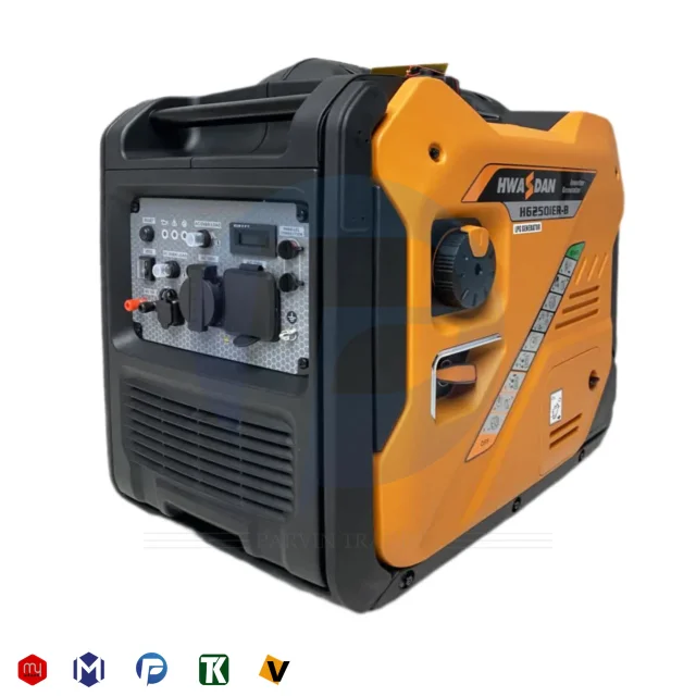 موتور برق سه گانه سوز سایلنت هواسدان مدل H6250iER-B