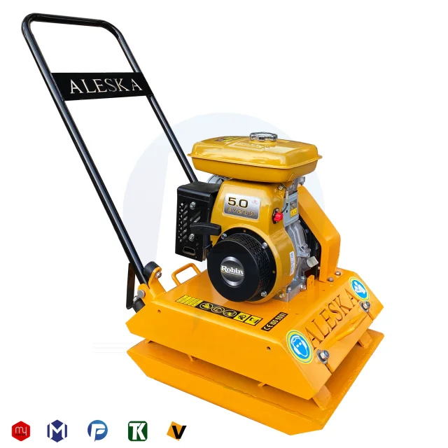 کمپکتور 3 تن السکا با موتور روبین ژاپن مدل Robin EY20 CC