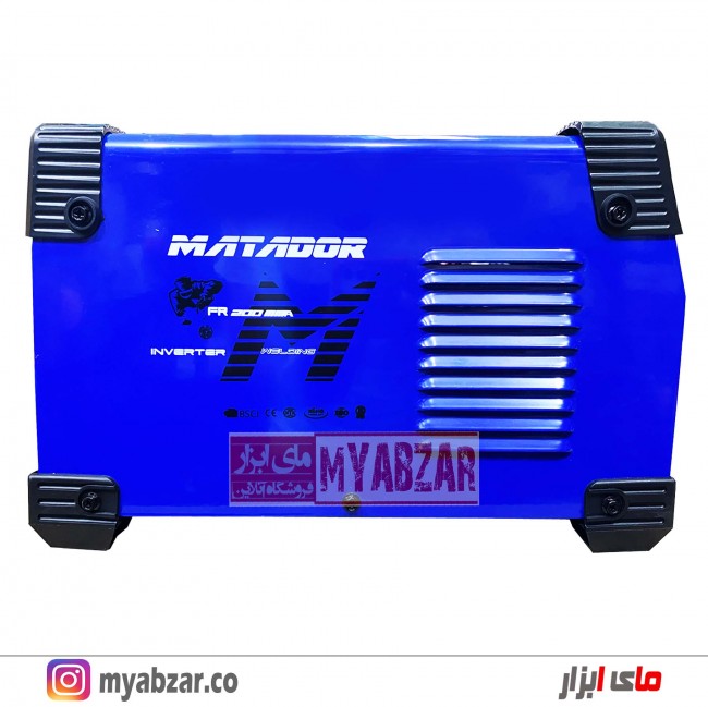 دستگاه جوش 200 آمپر اینورتر ماتادور مدل MATADOR FR-200