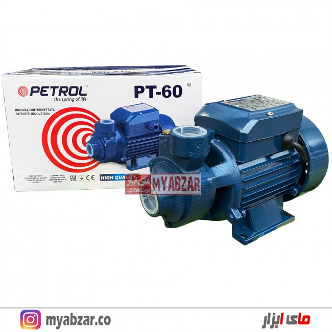 پمپ آب محیطی پترول مدل PETROL PT-60