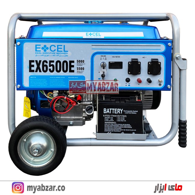 موتوربرق اکسل مدل EX6500E