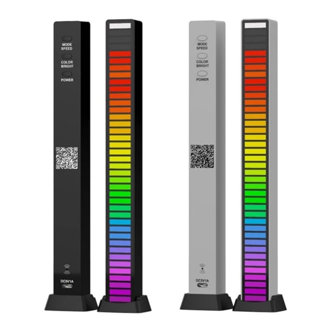 اکولایزر لایت بار RGB حساس به صدا مدل D08-RGB