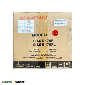 موتور گیربکسدار لیفان مدل LGE 170 FL